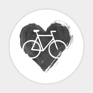 Cyclist's heart Magnet